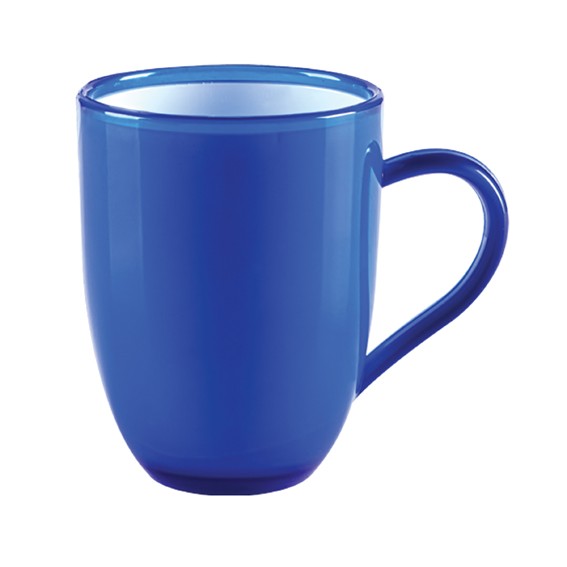 Aqua Oval Mug